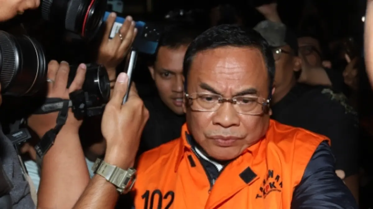 DIGELANDANG: Sudewo ditangkap di KPK baru-baru ini. (Istimewa)