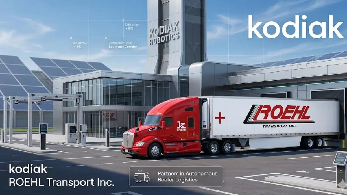 Kodiak AI Perluas Operasi Truk Otonom di Texas, Siapkan Pengiriman Tanpa Sopir pada 2026