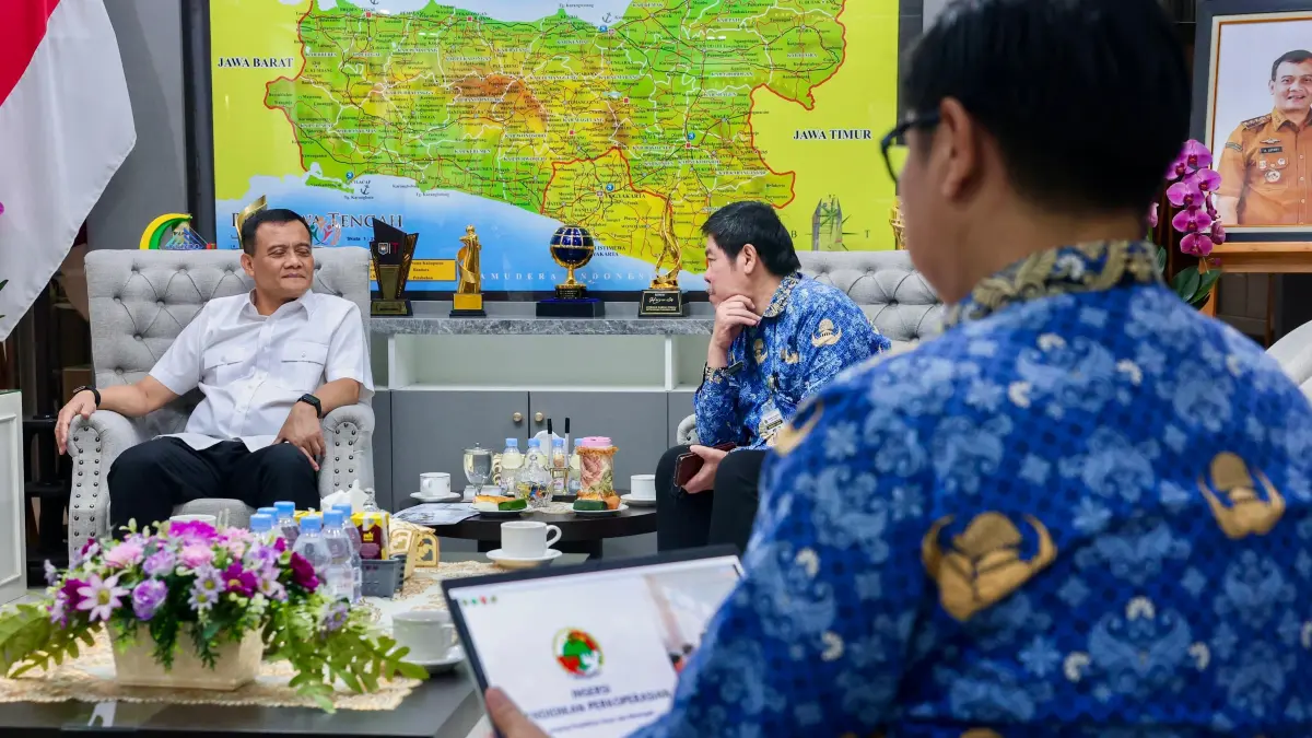 MENDUKUNG KOPERASI: Gubernur Jawa Tengah, Ahmad Luthfi, mengatakan, Jawa Tengah memiliki sejarah panjang sebagai basis gerakan koperasi.