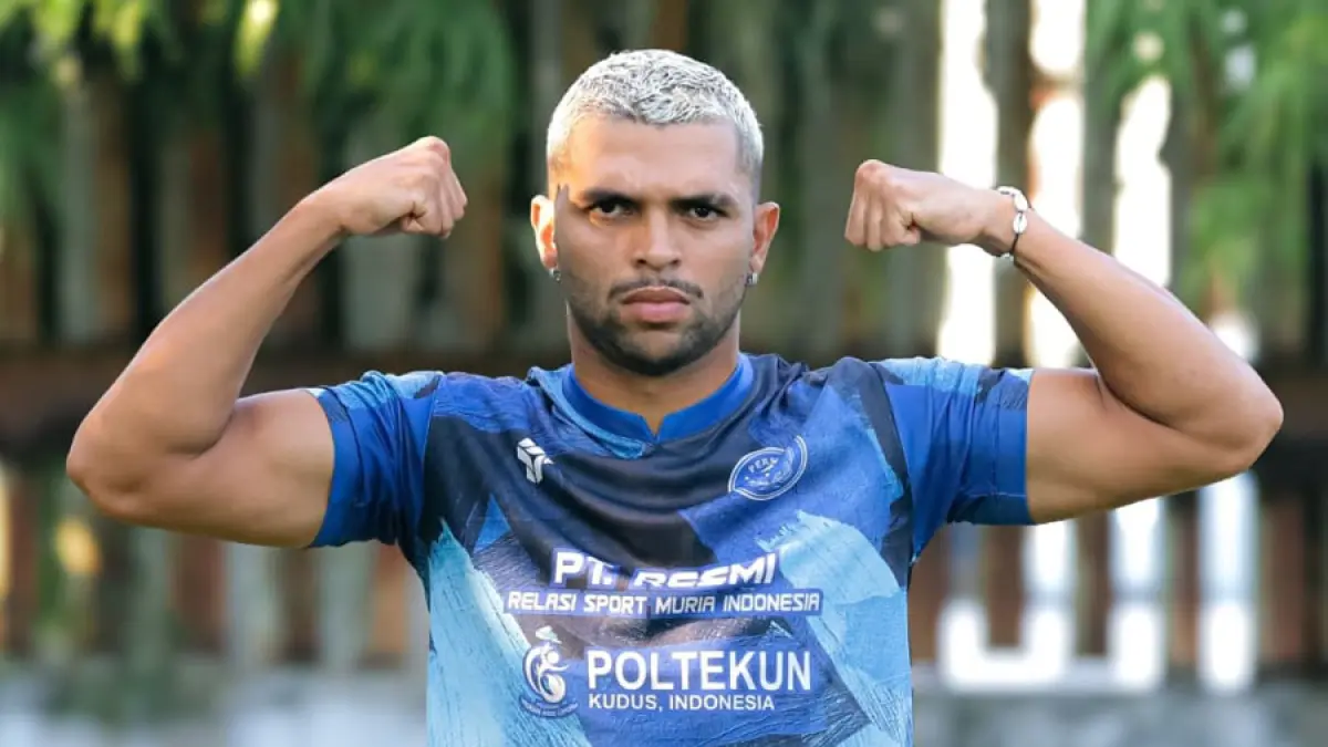 Igor Costa, Striker Persiku Kudus (INSTAGRAM PERSIKU)