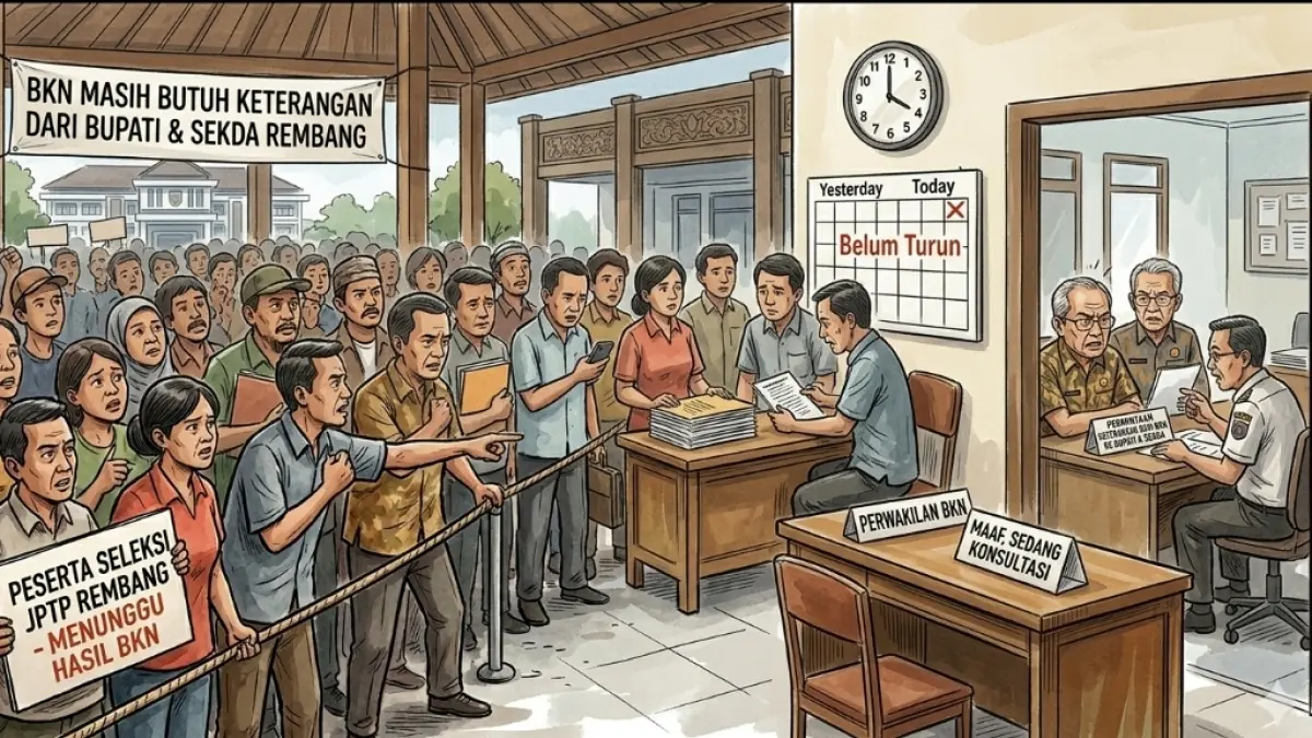 ILUSTRASI GEMINI AI ALI MAHMUDI UNTUK RADAR KUDUS