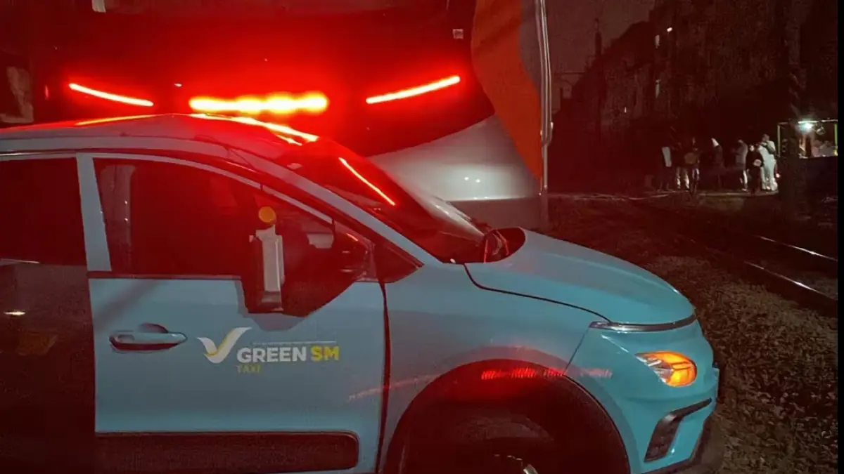Sopir Taksi Green SM kini jadi tersangka kejadian kecelakaan kereta di Bekasi Timur