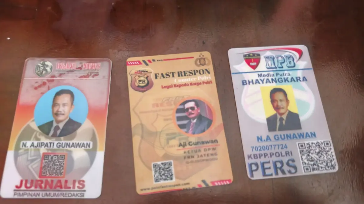 IDENTITAS PALSU: Pria paruh baya asal Mindahan, Batealit, Jepara, diciduk karena mengaku anggota BIN. (KODIM 0719/JEPARA UNTUK RADAR KUDUS)