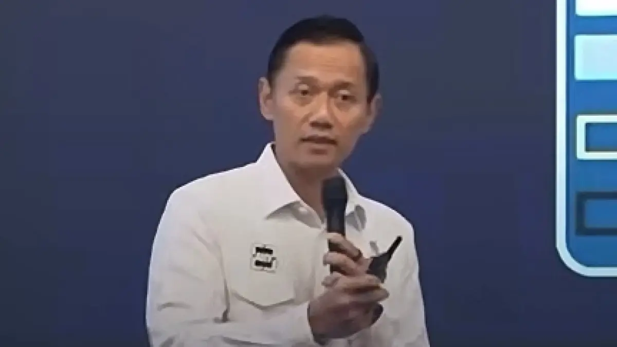 AHY harap Giant Sea Wall terealisasikan tahun 2027 (Foto: Tangkapan layar Tiktok @agusyudhoyono) 