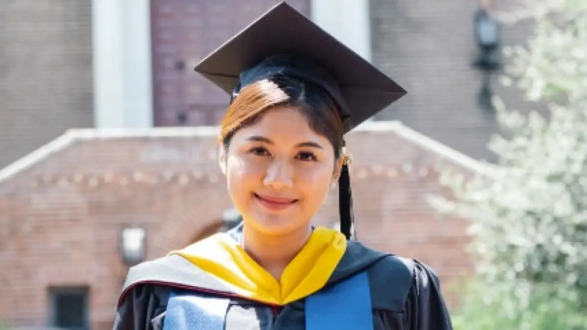 Erina Gundono raih gelar S2 di University Pennsylvania (Foto: Instagram @erinagudono) 
