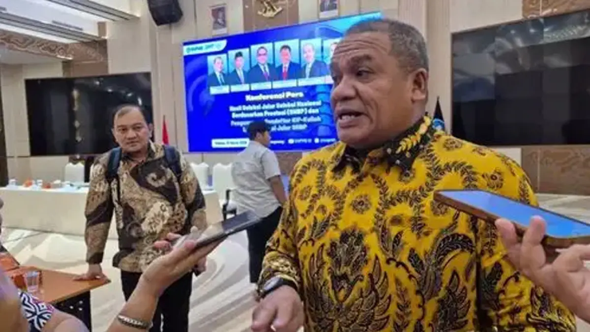 Ketua Umum Tim Penanggungjawab Seleksi Nasional Penerimaan Mahasiswa Baru (SNPMB) 2026 Eduart Wolok. (Foto: Antara)