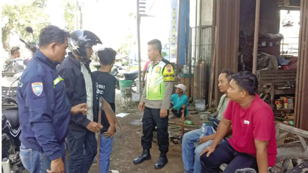MERESAHKAN: Polisi menangkap empat remaja live sosmed membuat sajam. (POLRES KUDUS UNTUK RADAR KUDUS)