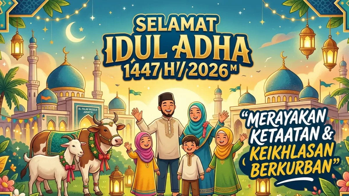 Poster Idul Adha 2026