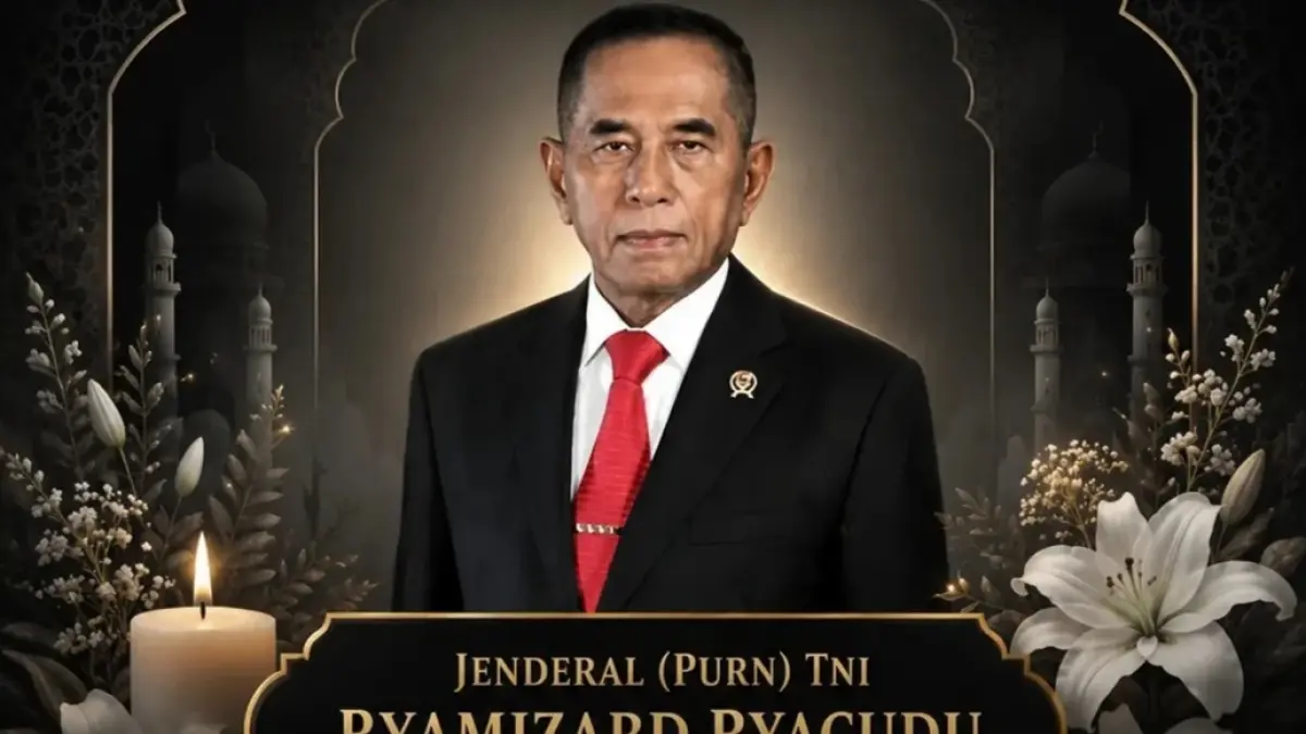 Mantan Menhan Ryamizard Ryacudu meninggal dunia