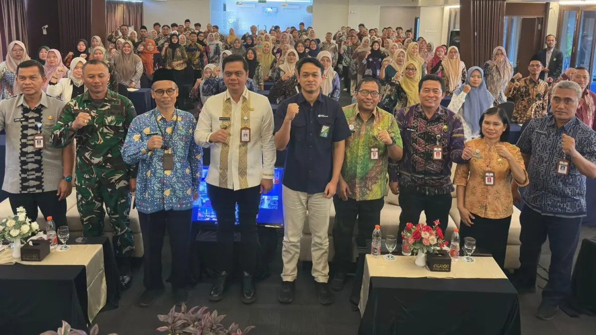 SIAP TERJUN: Usai mendapatkan pelatihan, para Petugas Sensus Ekonomi 2026, akan melakukan pendataan di lapangan.