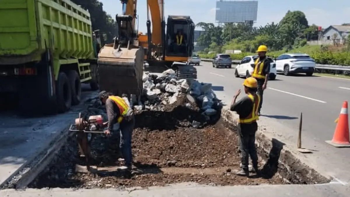 Pemprov Banten dan Jasa Marga Fokus Lanjutkan Perbaikan Tol Jakarta-Tangerang (@brushcoo)