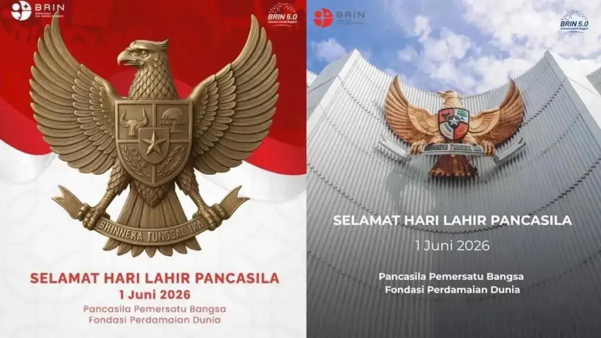 Postingan BRIN dalam Memperingati Hari Lahir Pancasila (Jawa Pos Solo Balapan)