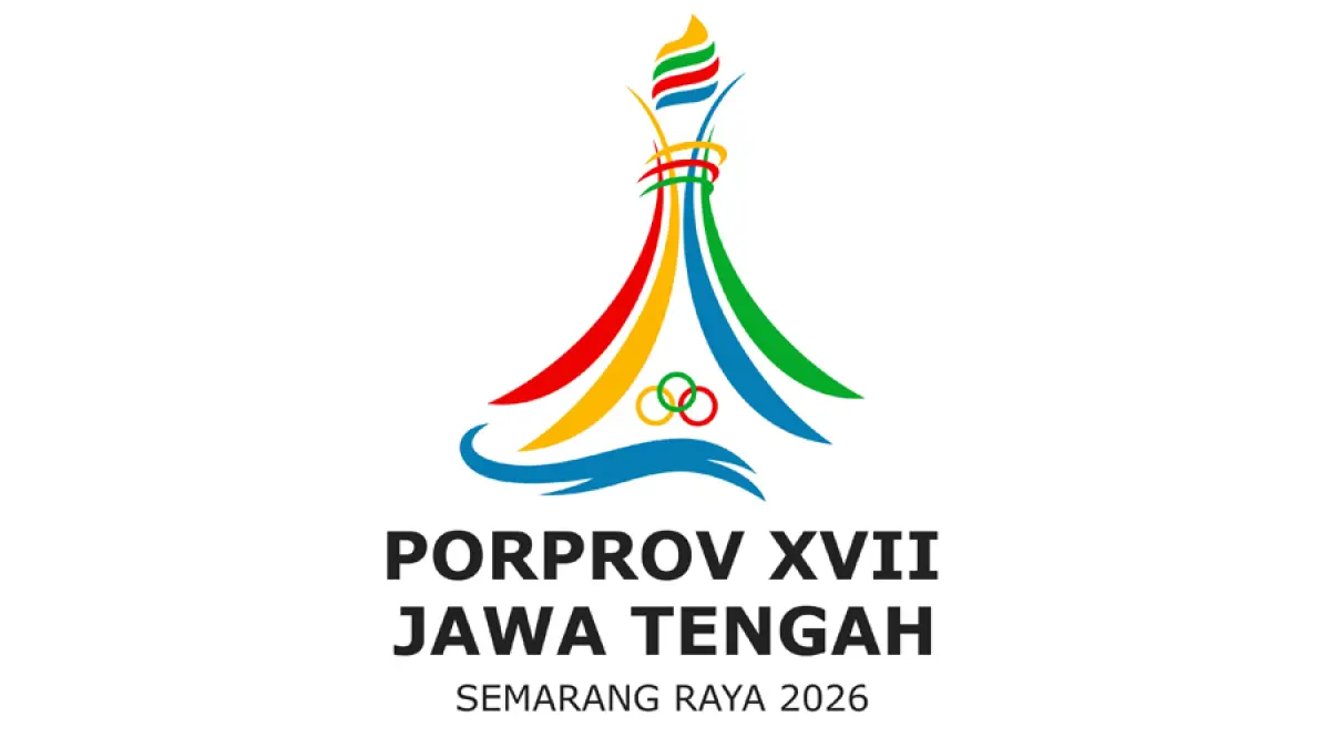 Logo dan Maskot PORPROV XVII/2026 Jawa Tengah