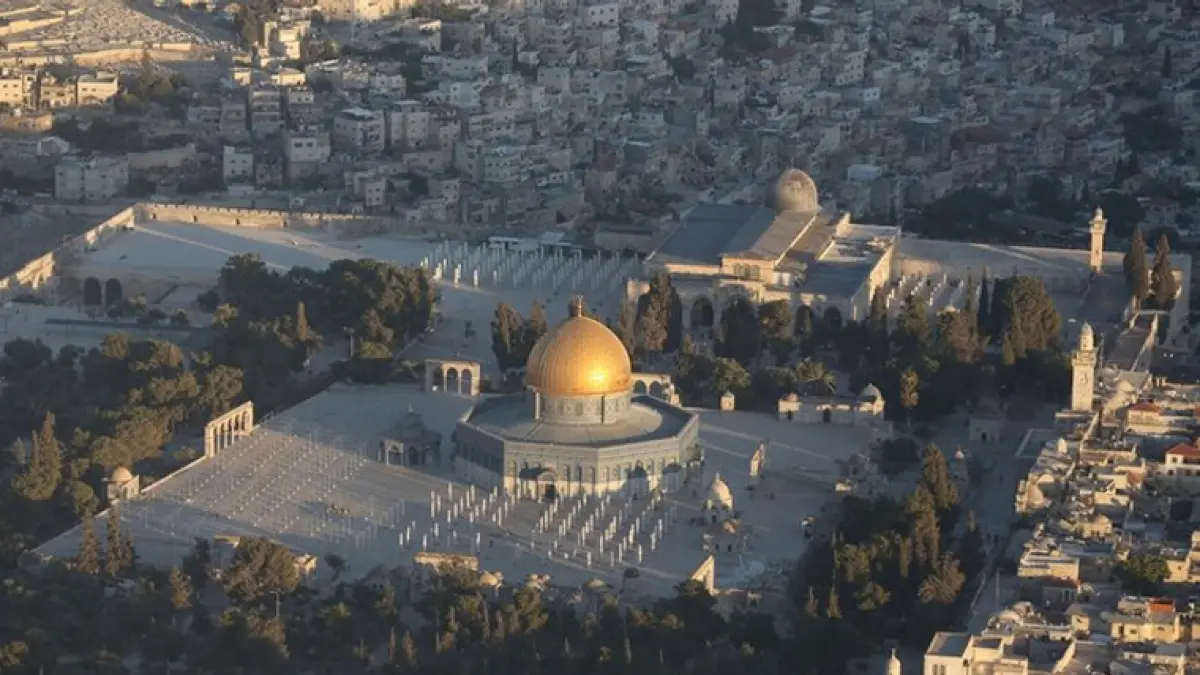 Kompleks Masjid Al-Aqsa. Foto: Getty Images/iStockphoto/stevenallan
