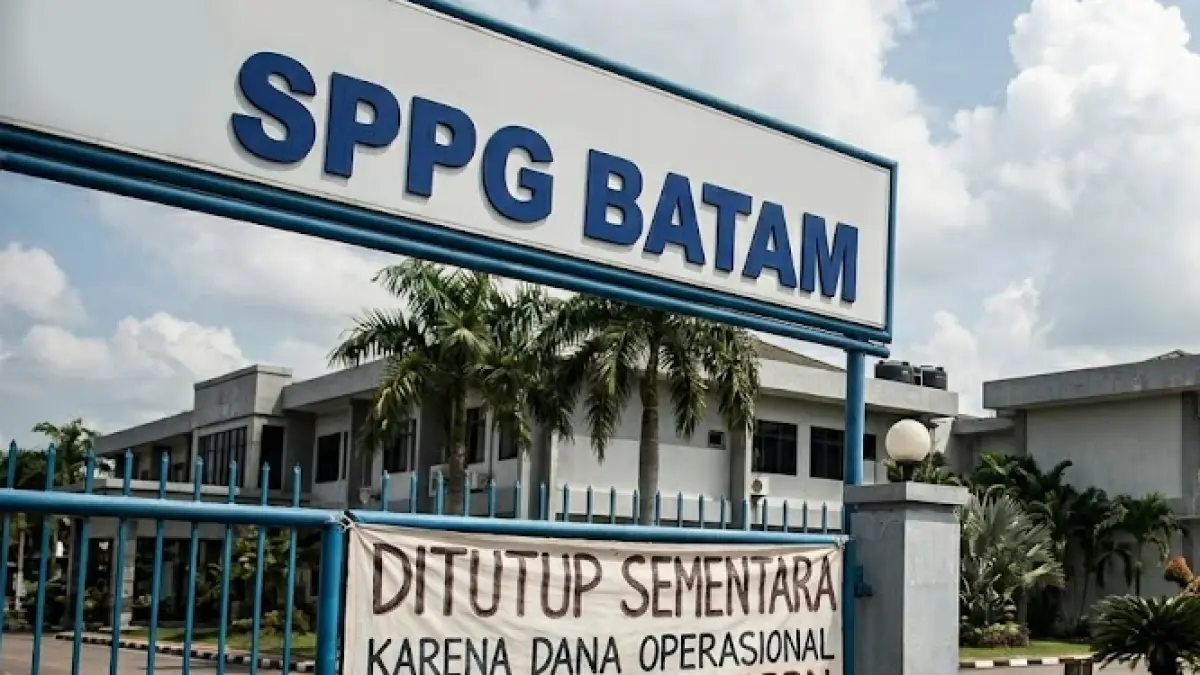 Ilustrasi foto SPPG di BATAM ditutup sementara karena dana operasional belum cair dari APBN