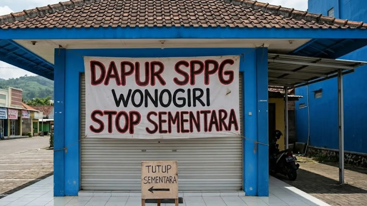 Ilustrasi foto SPPG di Wonogiri Stop sementara