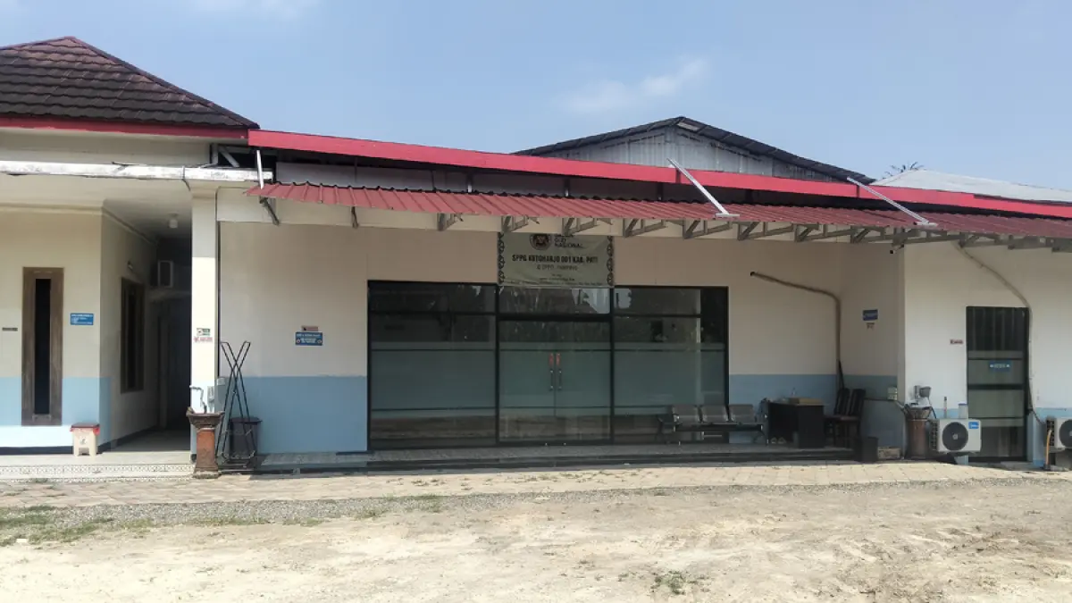 SEPI: Kondisi SPPG Kutoharjo pasca BGN memberhentikan sementara belum lama ini. (ANDRE FAIDHIL FALAH/RADAR KUDUS)
