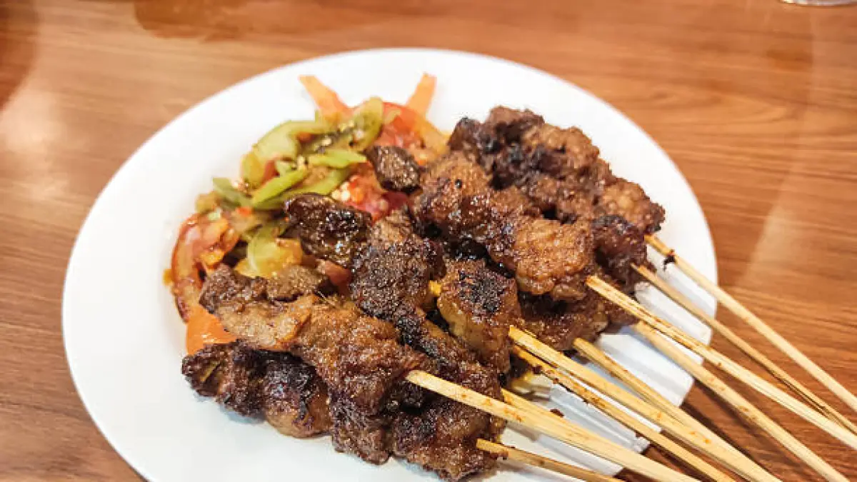 ilustrasi sate