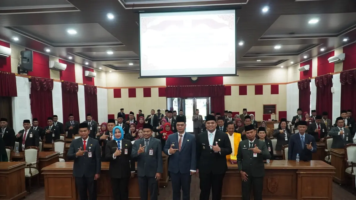 SOTK BARU: Sebanyak 36 PNS Pemkab Jepara dilantik dan dikukuhkan.