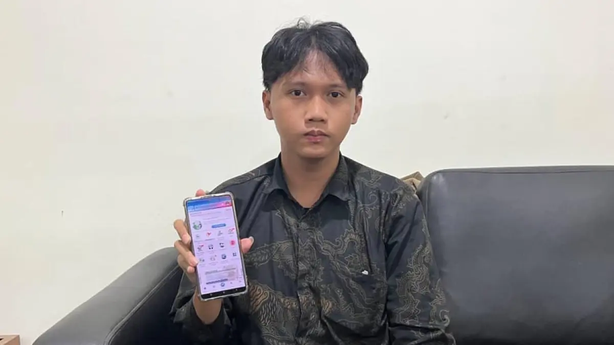 Afriza Ahmad Muqoffa, mengaku&nbsp;Program JKN membuat dirinya dan keluarga lebih tenang ketika membutuhkan pelayanan kesehatan