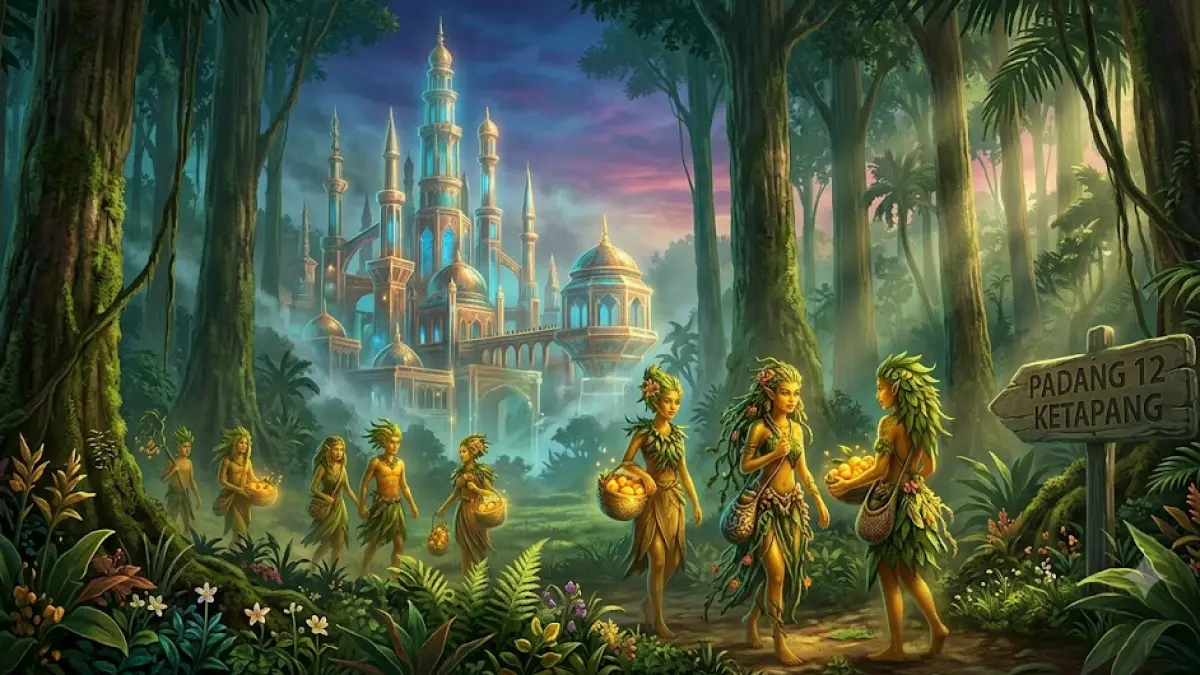 ILUSTRASI tentang Kisah Orang Limun dan Kota Tak Terlihat di Padang 12 Ketapang