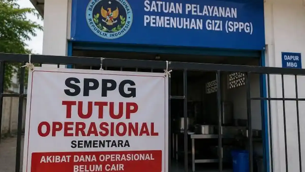 Pencairan Anggaran Tersendat, Dapur Makan Bergizi Gratis di Berbagai Daerah Terpaksa Setop Operasi (@serambinews)