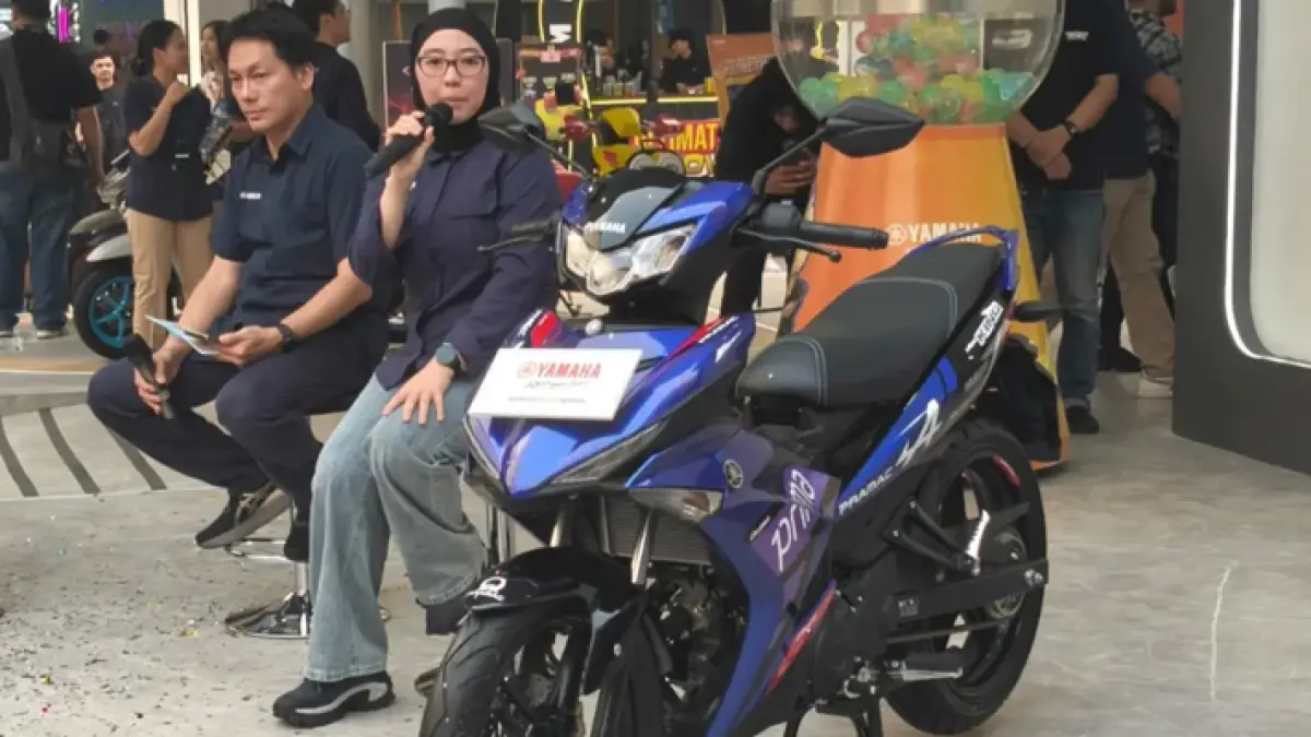 Yamaha MX King 150 Edisi Prima Pramac Resmi dijual di Indonesia. (Dony/JawaPos.com)