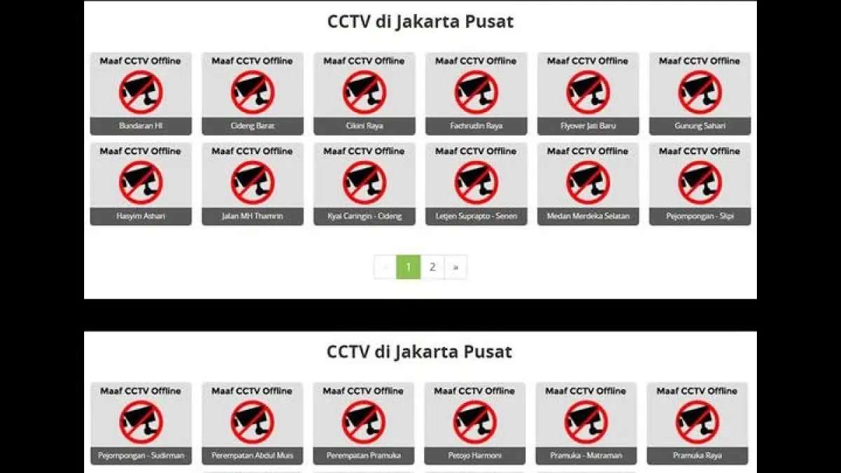 CCTV Bundaran HI Mendadak Padam dan Tak Bisa Diakses Saat Aksi Demo BEM UI