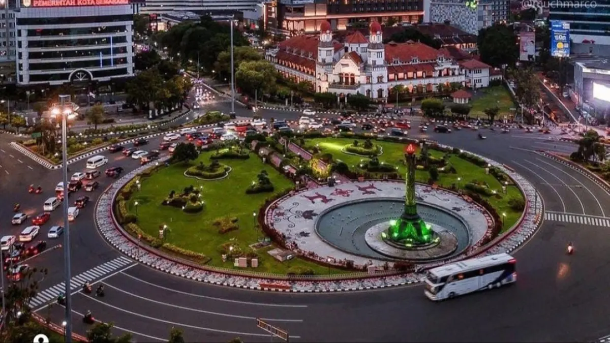 Foto pusat Kota Semarang (warakngendog.com)