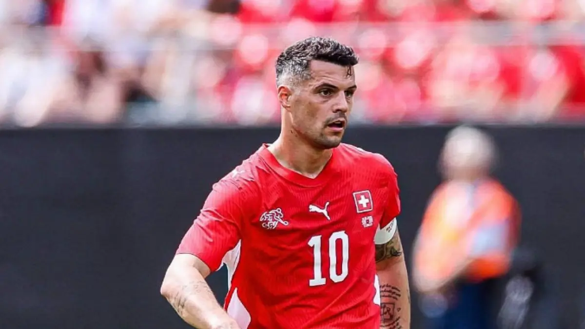 Granit Xhaka pemain timnas Swiss
