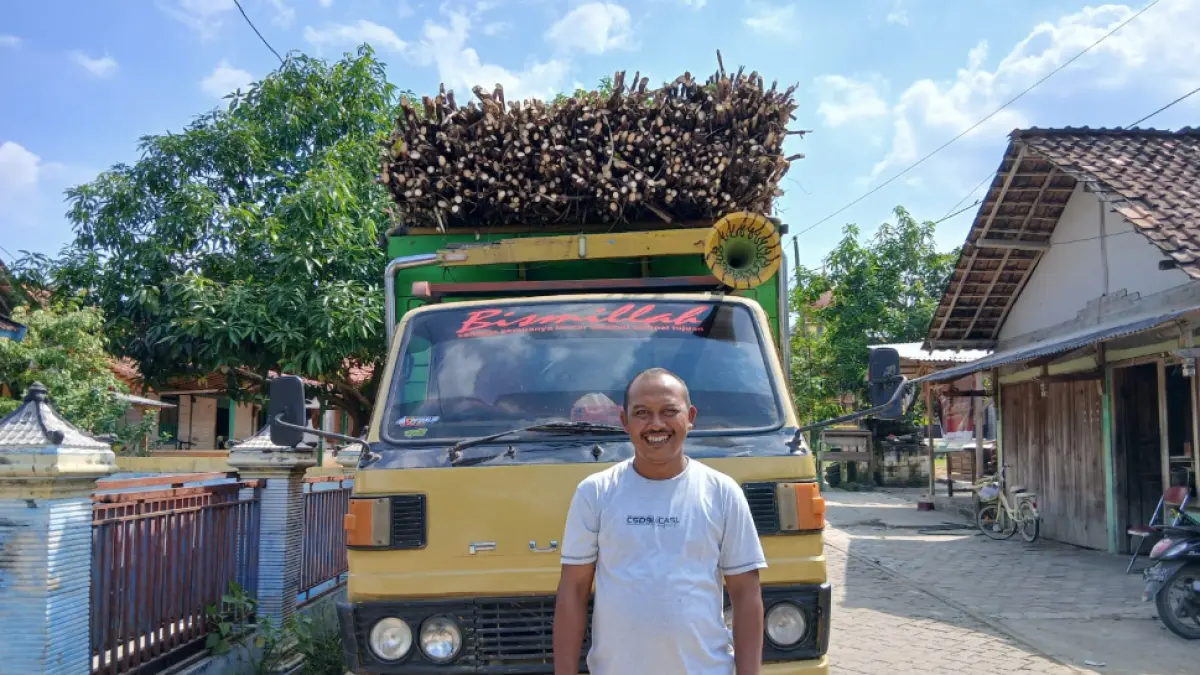 Ilustrasi foto Petani Tebu Blora yang menjadi mitra PG Trangkil Blora.