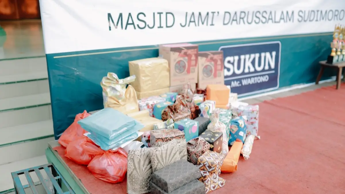 Hadiah untuk pemenang doorprize