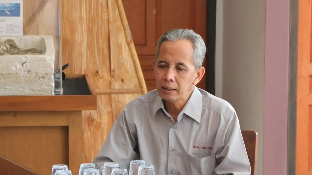 Ketua Dewan Kebudayaan Kabupaten Blora Dalhar Muhammadun 