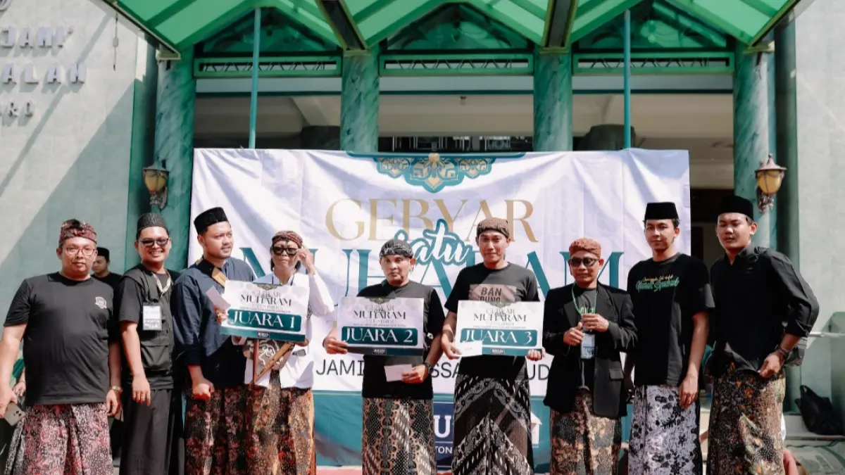 Pemenang lomba gunungan