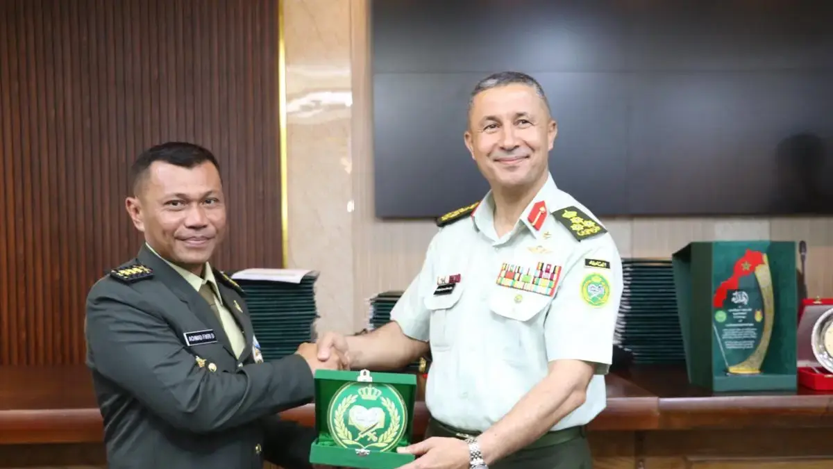 Potret Kolonel Inf. Achmad Fikri Dalimunthe sukses menuntaskan pendidikan di Royal Jordanian National Defence College (RJNDC). (Dok. TNI AD)
