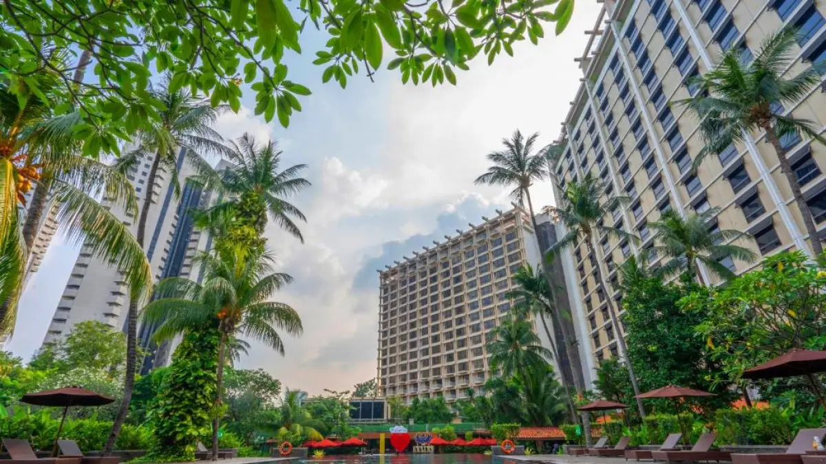 Hotel Sultan di kawasan Gelora Bung Karno (GBK), Jakarta Pusat (laman booking.com)