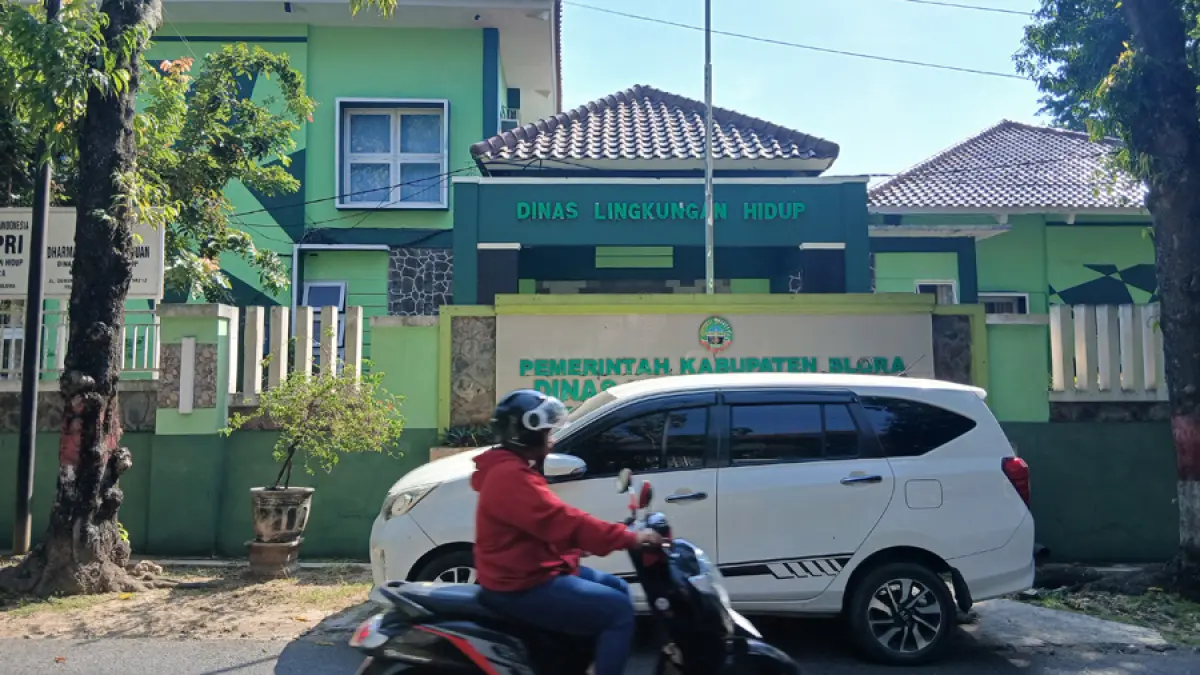 Kantor Dinas Lingkungan Hidup (DLH) Kabupaten Blora (EKO SANTOSO/RADAR KUDUS)