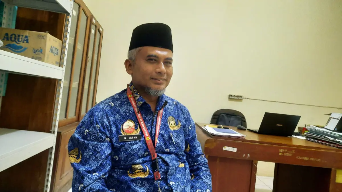 Kabid Pembinaan SD Dinas Pendidikan Grobogan M Irfan 