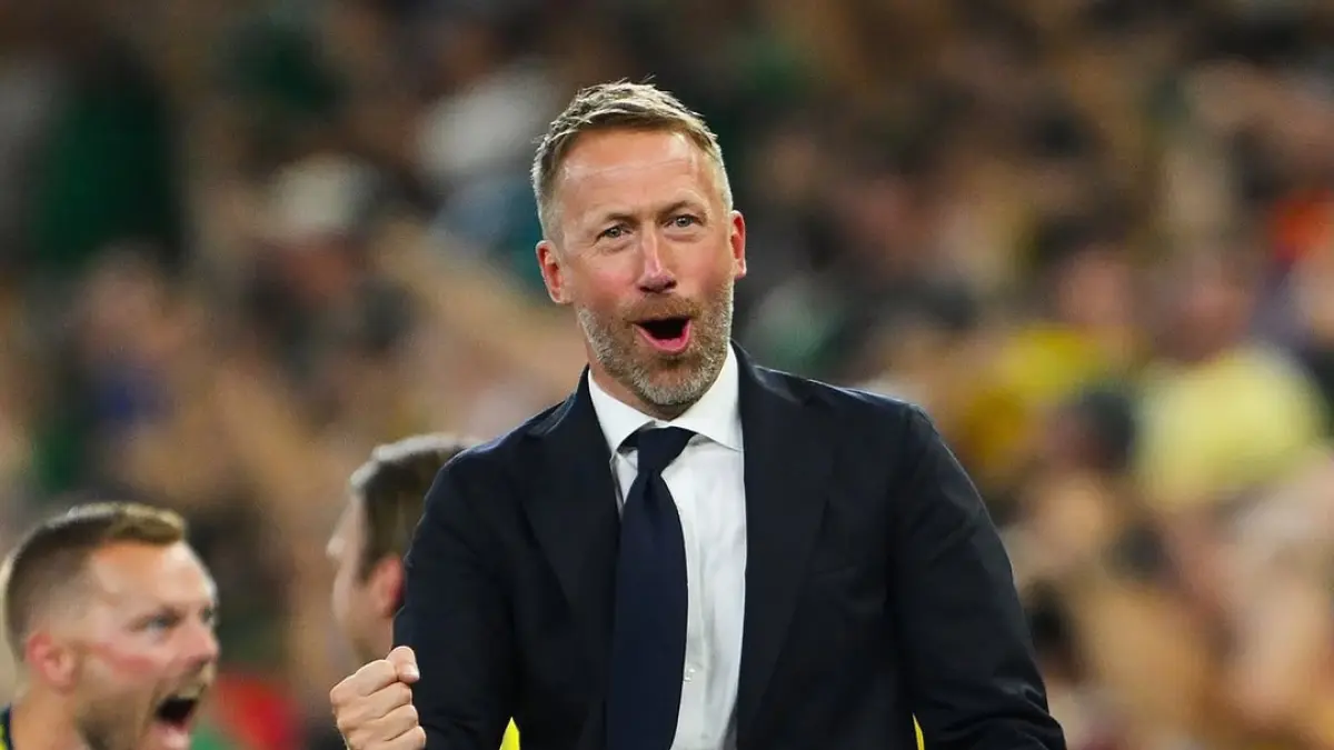 Graham Potter pelatih timnas Swedia