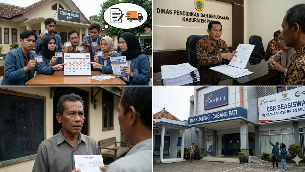 Ilustrasi keterlambatan pencairan bantuan beasiswa mahasiswa (ai)