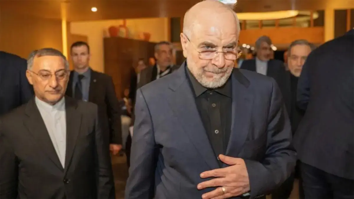 Negosiator utama Iran, Mohammad Bagher Ghalibaf, telah menolak ancaman Donald Trump untuk memperbarui serangan. (Reuters).
