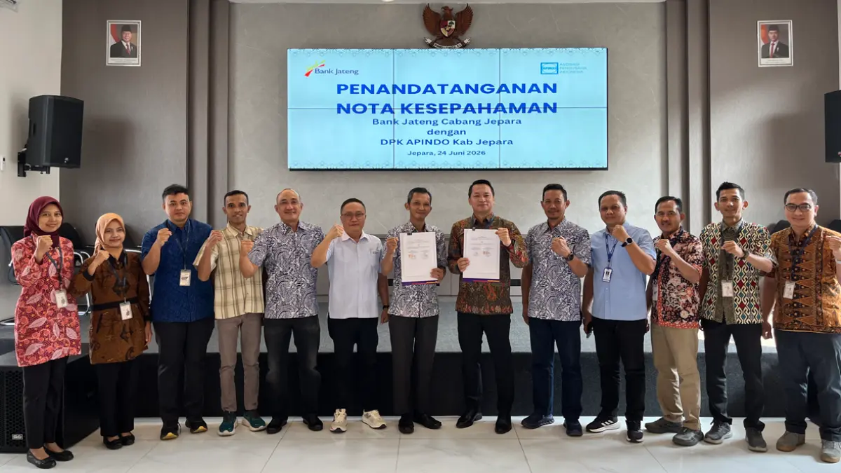Bank Jateng Buka Peluang Besar ke Dunia Industri, APINDO Jepara Jadi Mitra Utama.