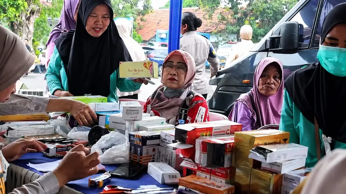 Cek kesehatan Polda Jawa Tengah
