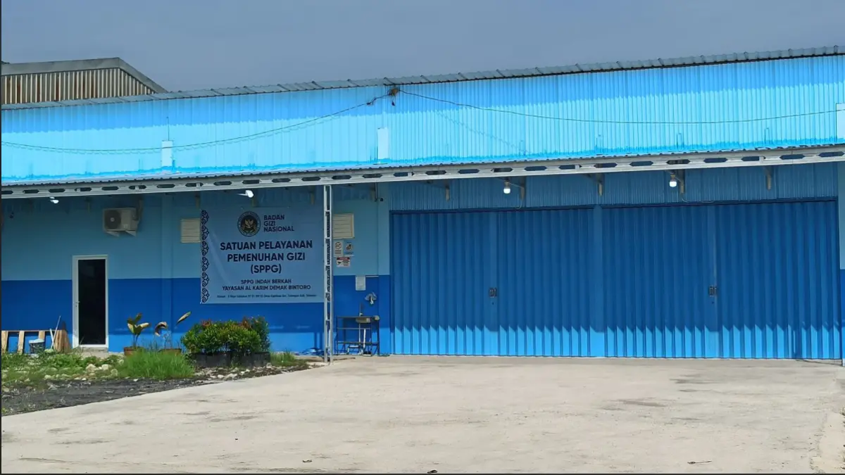 Ilustrasi dapur MBG