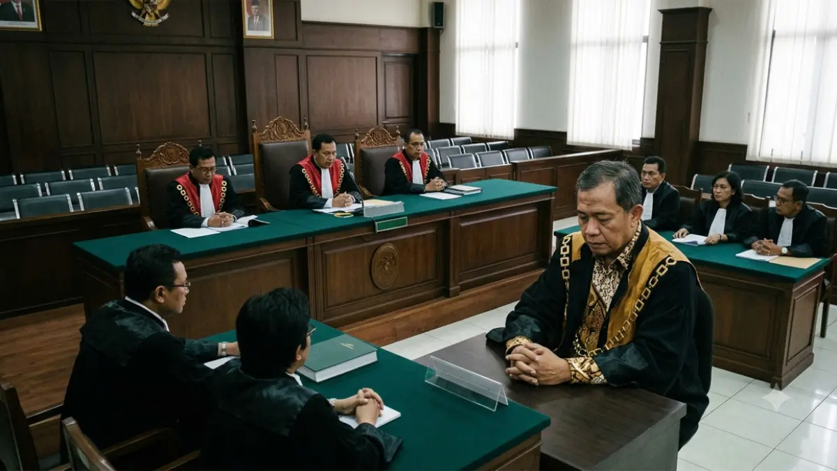 Ilustrasi Eks Ketua PN diberhentikan tidak hormat karena pelanggaran berat (ai)