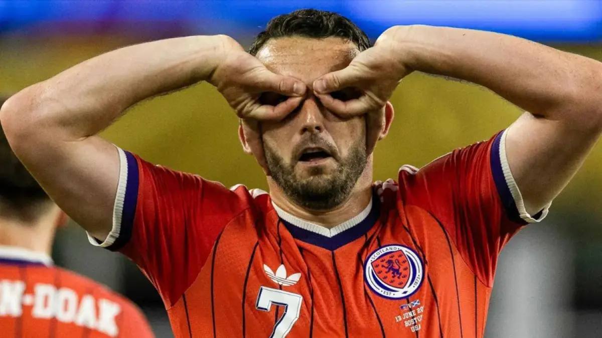 John McGinn menjadi pahlawan kemenangan Skotlandia setelah mencetak gol tunggal ke gawang Haiti pada laga Grup C Piala Dunia 2026 di Gillette Stadium. (Instagram @scotlandnationalteam)