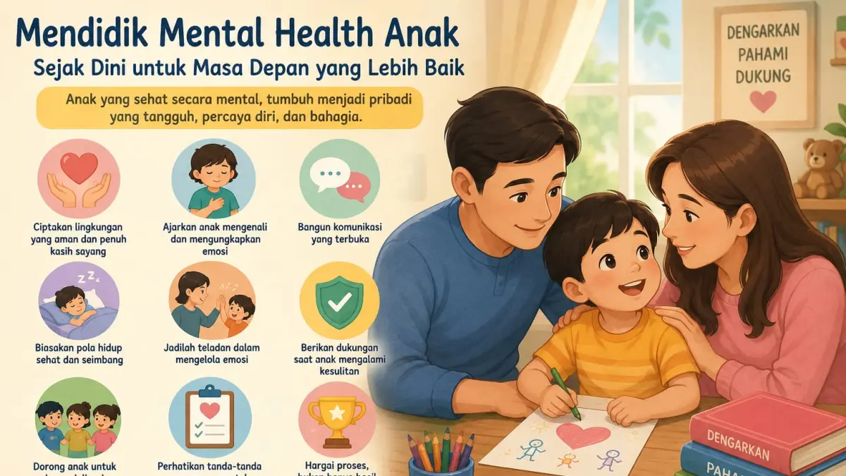 Bagaimana Cara Menjaga Kesehatan Mental Anak