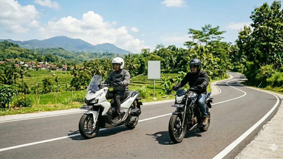 Pengendara Motor Matik & Manual (ASTRA MOTOR UNTUK RADAR KUDUS)