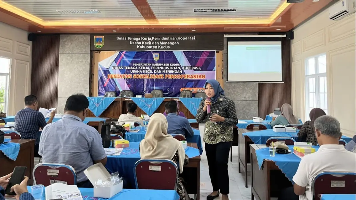 Pengurus Koperasi Merah Putih Kudus Antusias Belajar JKN, Kupas Tuntas Tunggakan hingga Cara Berobat.