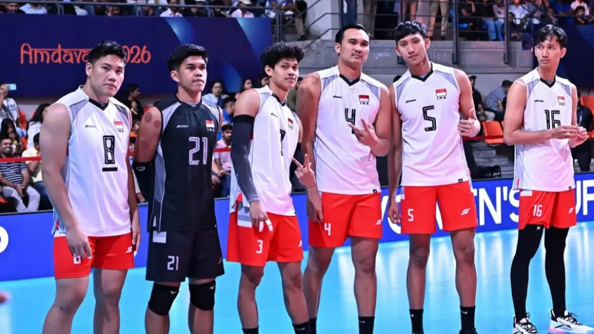 Timnas Voli Indonesia mencetak sejarah dengan meraih gelar juara AVC Men